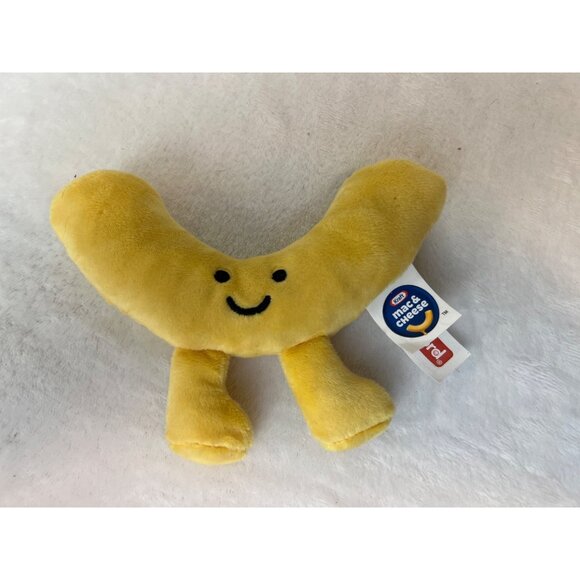 Kraft Macaroni & Cheese Noodle Plush Toy Frankford 4.5" Mac Valentine's Day Gift - Picture 1 of 4